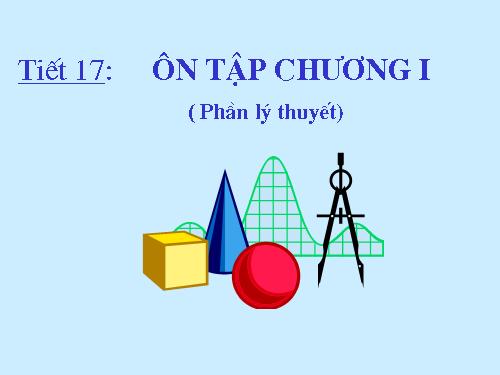 Ôn tập Chương I. Hệ thức lượng trong tam giác vuông