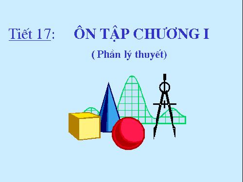 Ôn tập Chương I. Hệ thức lượng trong tam giác vuông