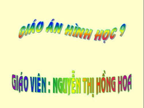 Chương II. §2. Đường kính và dây của đường tròn