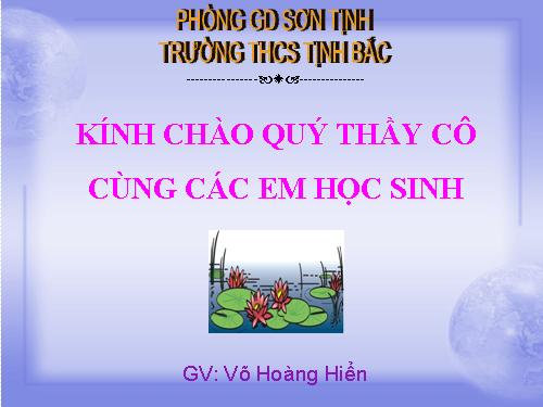 Chương II. §1. Sự xác định đường tròn. Tính chất đối xứng của đường tròn