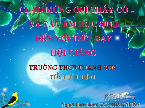 Chương II. §4. Vị trí tương đối của đường thẳng và đường tròn