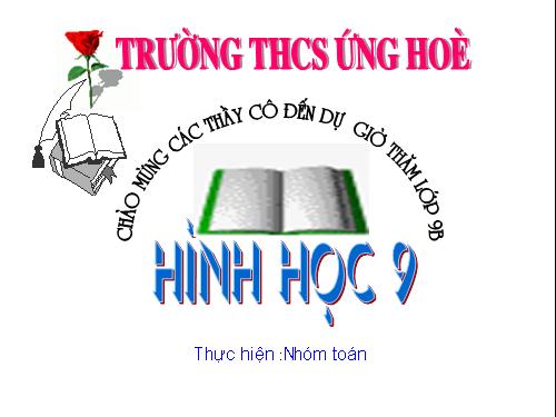 Chương IV. §2. Hình nón - Hình nón cụt - Diện tích xung quanh và thể tích của hình nón, hình nón cụt