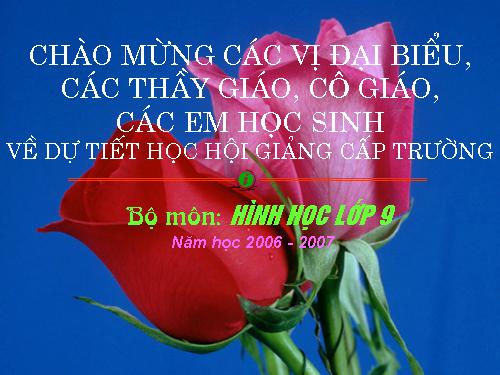 Chương II. §4. Vị trí tương đối của đường thẳng và đường tròn