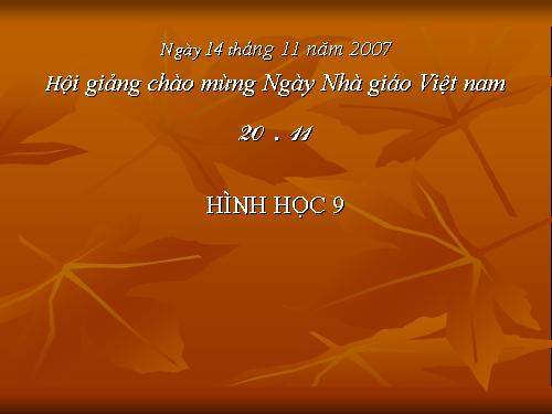 Chương II. §1. Sự xác định đường tròn. Tính chất đối xứng của đường tròn