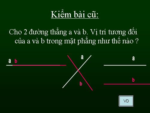 Chương II. §4. Vị trí tương đối của đường thẳng và đường tròn