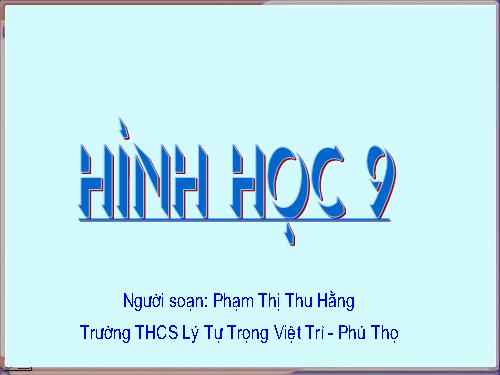 Chương III. §4. Góc tạo bởi tia tiếp tuyến và dây cung