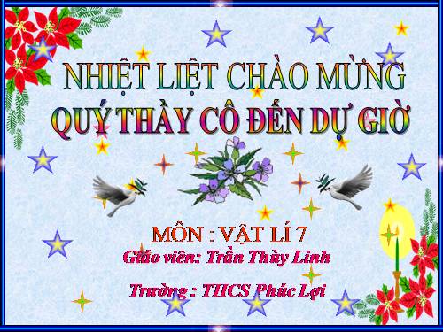 Bài 3. Ứng dụng định luật truyền thẳng của ánh sáng