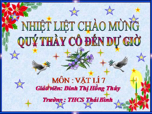 Bài 3. Ứng dụng định luật truyền thẳng của ánh sáng