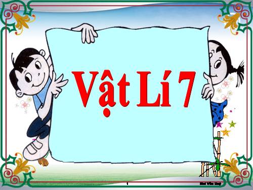 bài 24: cường độ dòng điện