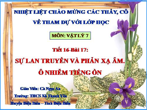 Bài 16. Tổng kết chương 2: Âm học