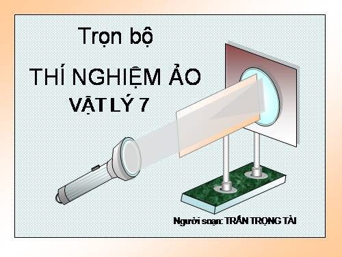 bộ thí nghiệm ảo vật lý 7