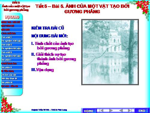 Bài 5. Ảnh của một vật tạo bởi gương phẳng