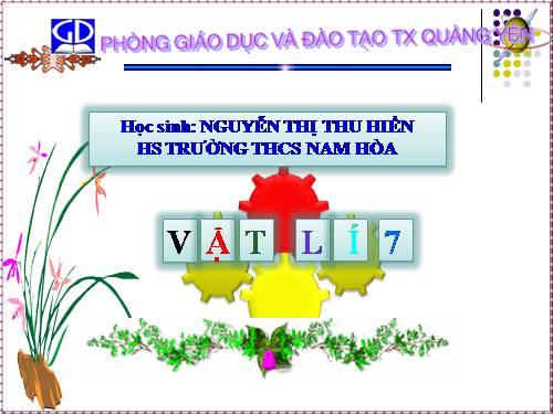 Bài 26. Hiệu điện thế giữa hai đầu dụng cụ dùng điện