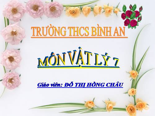 Bài 5. Ảnh của một vật tạo bởi gương phẳng