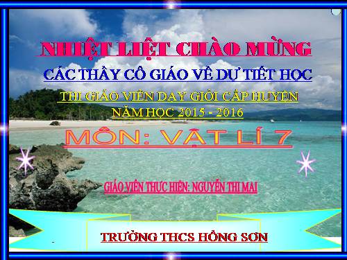 Bài 14. Phản xạ âm - Tiếng vang