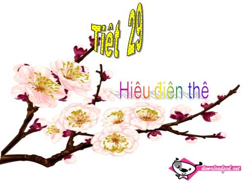 Bài 25. Hiệu điện thế