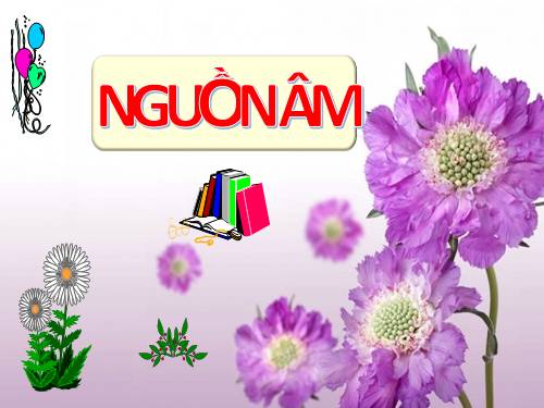 Bài 10. Nguồn âm