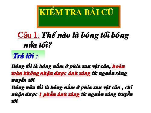 Bài 4. Định luật phản xạ ánh sáng