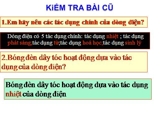 Bài 24. Cường độ dòng điện