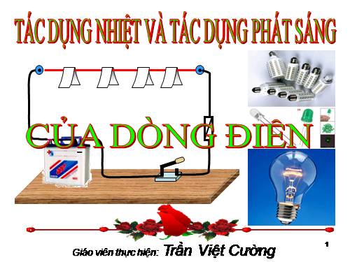 Bài 22. Tác dụng nhiệt và tác dụng phát sáng của dòng điện