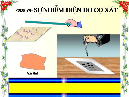 Bài 17. Sự nhiễm điện do cọ xát