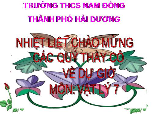 Bài 15. Chống ô nhiễm tiếng ồn