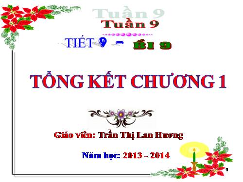 Bài 9. Tổng kết chương I: Quang học