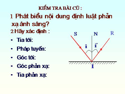 Bài 5. Ảnh của một vật tạo bởi gương phẳng