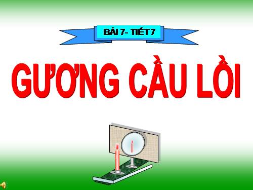 Bài 7. Gương cầu lồi