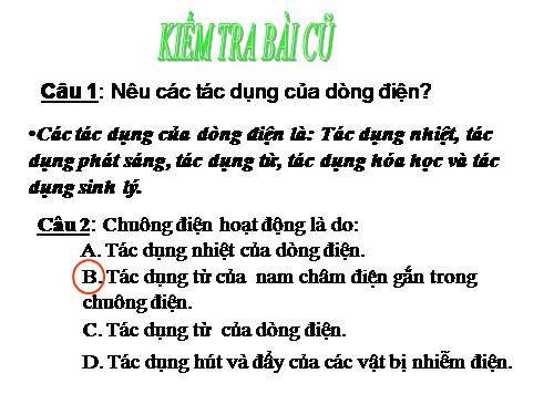 Bài 30. Tổng kết chương 3: Điện học