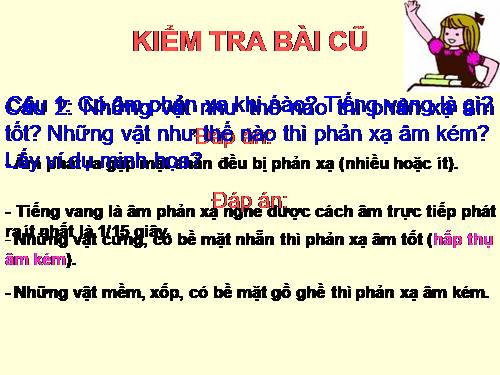 Bài 15. Chống ô nhiễm tiếng ồn