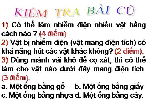 Bài 18. Hai loại điện tích