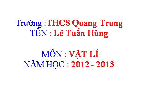 Bài 22. Tác dụng nhiệt và tác dụng phát sáng của dòng điện