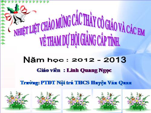 Bài 15. Chống ô nhiễm tiếng ồn