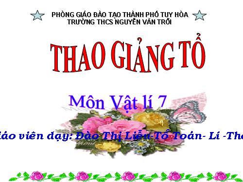 Bài 14. Phản xạ âm - Tiếng vang