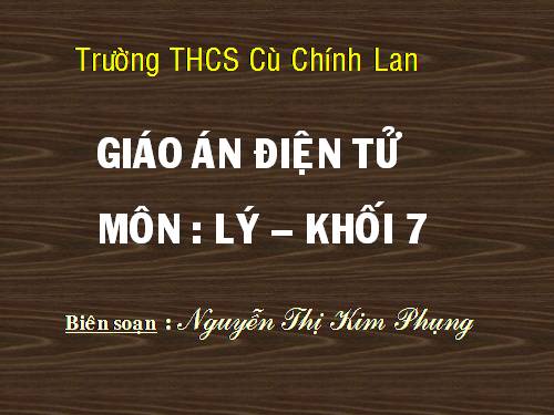 Bài 25. Hiệu điện thế