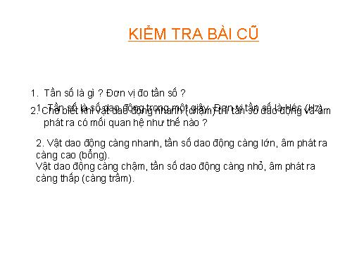 Bài 12. Độ to của âm