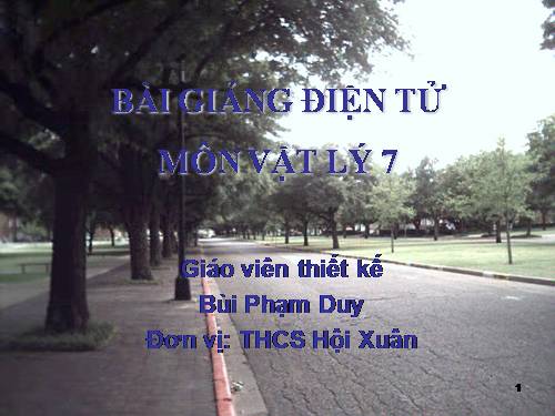 Bài 14. Phản xạ âm - Tiếng vang