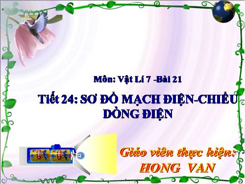 Bài 21. Sơ đồ mạch điện - Chiều dòng điện