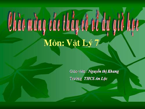Bài 24. Cường độ dòng điện