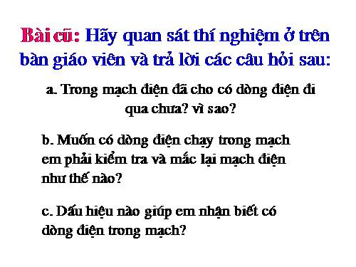 Bài 20. Chất dẫn điện và chất cách điện - Dòng điện trong kim loại