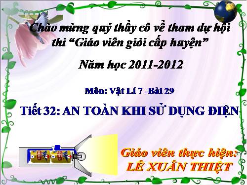 Bài 29. An toàn khi sử dụng điện