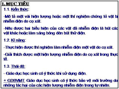 Bài 17. Sự nhiễm điện do cọ xát