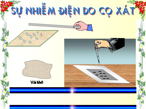 Bài 17. Sự nhiễm điện do cọ xát