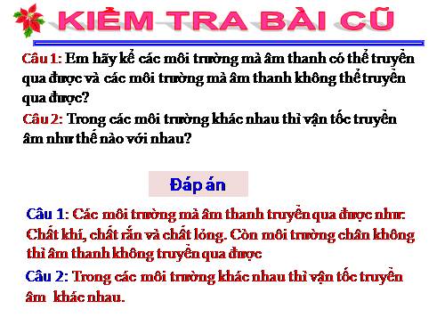 Bài 14. Phản xạ âm - Tiếng vang