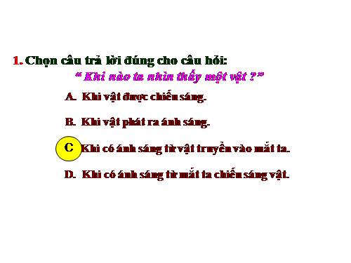 Bài 9. Tổng kết chương I: Quang học