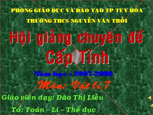 Bài 24. Cường độ dòng điện