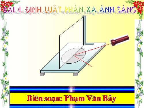 Bài 4. Định luật phản xạ ánh sáng