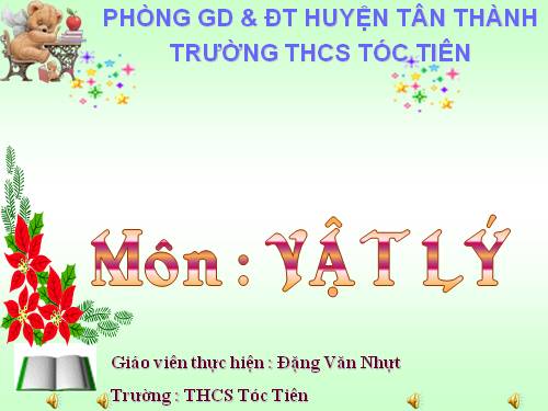 Bài 26. Hiệu điện thế giữa hai đầu dụng cụ dùng điện