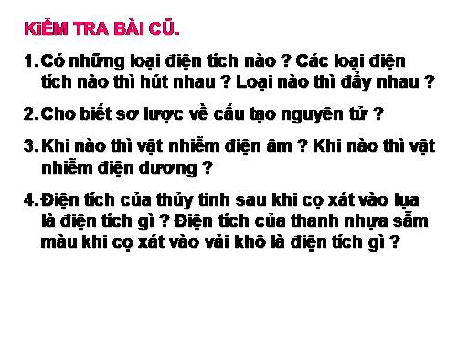 Bài 19. Dòng điện - Nguồn điện